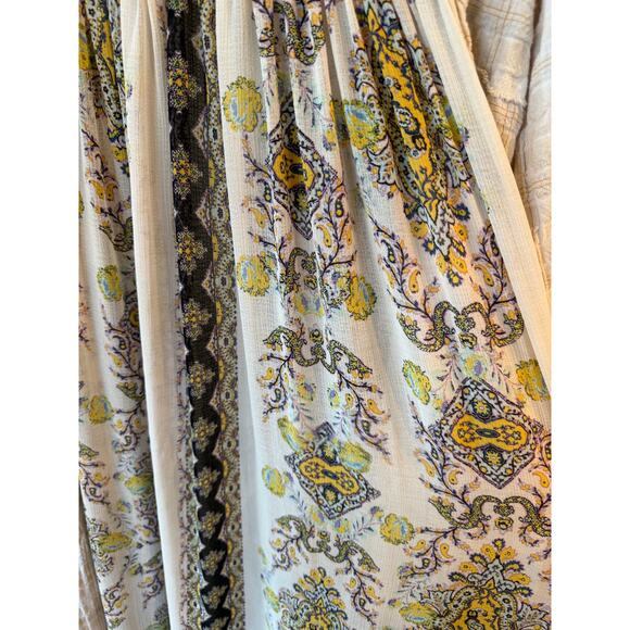 Intimately by Free People Wonderland Robe Womens XS/S Ivory Drop Shoulder Kimono - Picture 6 of 13